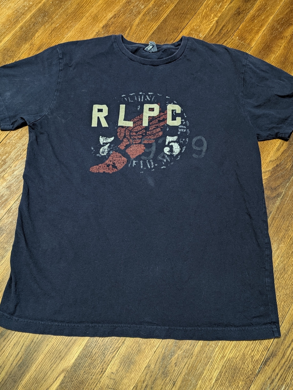 VTG POLO RALPH LAUREN MEN'S PWING RLPC T SHIRT SZ Medium